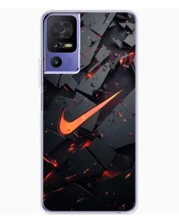 Чохол для TCL 605 з картинкою «Nike — ефект розломів»