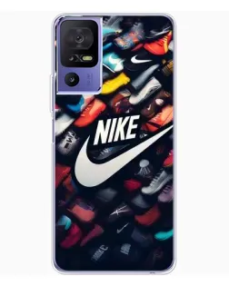 Чохол для TCL 605 з картинкою «Колекція кросівок Nike»