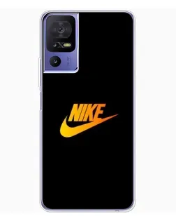 Чохол для TCL 605 з картинкою «Золотий логотип Nike»