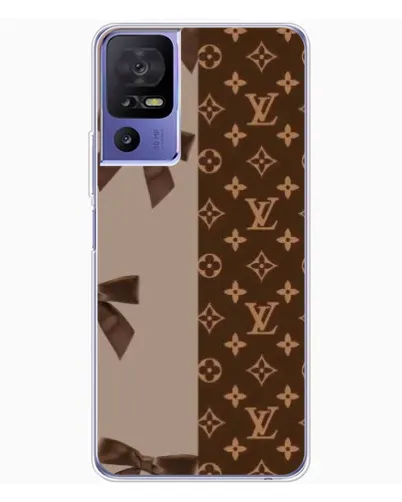 Чехол для TCL 605 с картинкой «Louis Vuitton — банты»