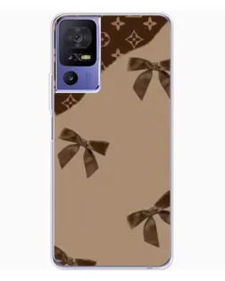 Чехол для TCL 605 с картинкой «LV — кофейный атлас»