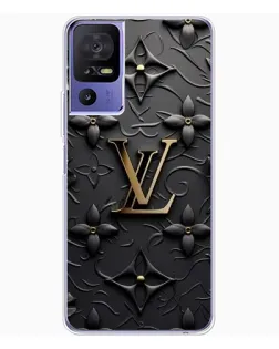 Чехол для TCL 605 с картинкой «Кожаная текстура LV»