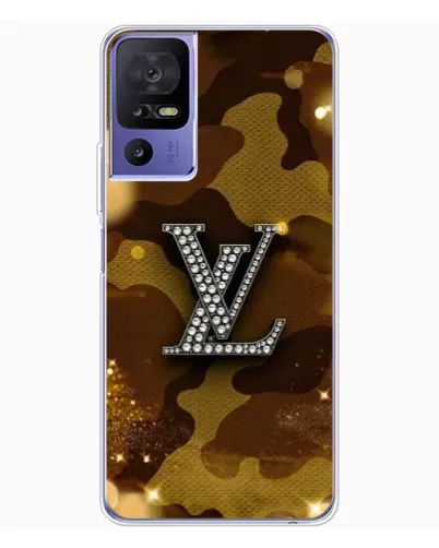 Чехол для TCL 605 с картинкой «Камуфляжный Louis Vuitton»