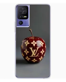 Чехол для TCL 605 с картинкой «Красное яблоко LV»