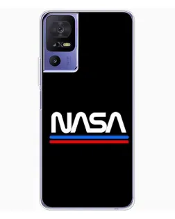 Чохол для TCL 605 з картинкою «NASA — класика Red Blue» Чохол для TCL 605 з картинкою «NASA — класика Red Blue»