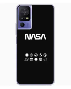 Чохол для TCL 605 з картинкою «NASA — технічний принт»