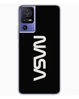 Чохол для TCL 605 з картинкою «NASA — вертикальний логотип»