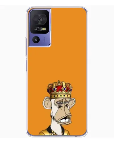 Чохол для TCL 605 з картинкою «Золота мавпа Bored Ape»