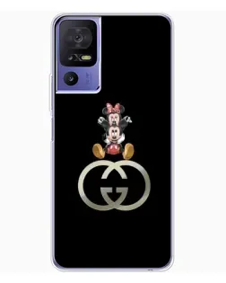 Чехол для TCL 605 с картинкой «Минни Маус на лого»