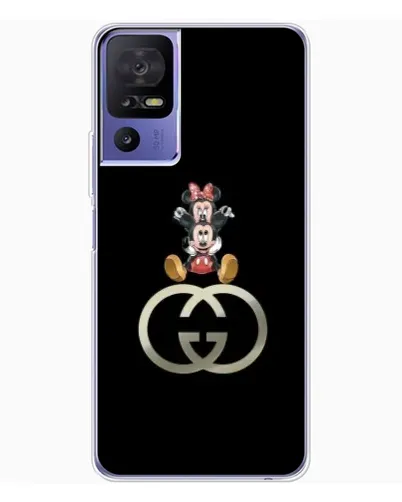 Чехол для TCL 605 с картинкой «Минни Маус на лого» Чехол для TCL 605 с картинкой «Минни Маус на лого»