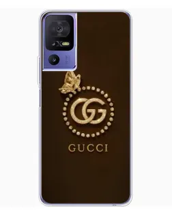 Чехол для TCL 605 с картинкой «Gucci — золотая бабочка»
