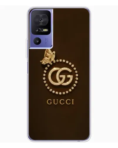 Чехол для TCL 605 с картинкой «Gucci — золотая бабочка» Чехол для TCL 605 с картинкой «Gucci — золотая бабочка»