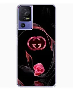 Чехол для TCL 605 с картинкой «Gucci — неоновая роза»
