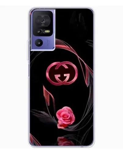 Чехол для TCL 605 с картинкой «Gucci — неоновая роза» Чехол для TCL 605 с картинкой «Gucci — неоновая роза»