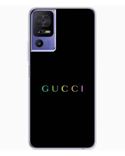Чохол для TCL 605 з картинкою «Gucci — неоновий мінімалізм»