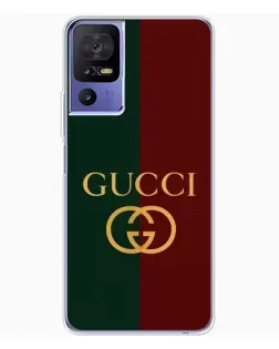 Чохол для TCL 605 з картинкою «Gucci — темно-зелений градієнт»
