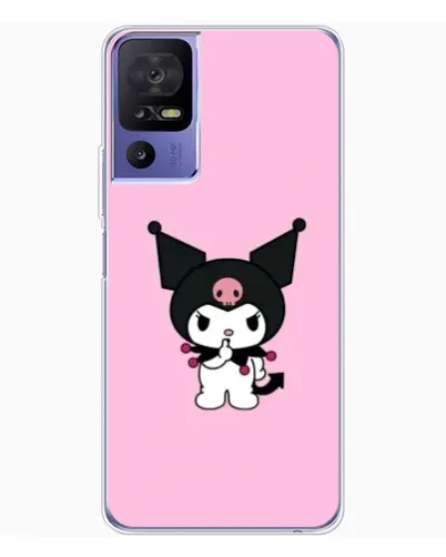 Чехол для TCL 605 с картинкой «Kuromi — розовая нежность» Чехол для TCL 605 с картинкой «Kuromi — розовая нежность»