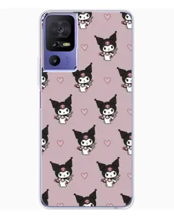 Чехол для TCL 605 с картинкой «Kuromi — ночной сон»