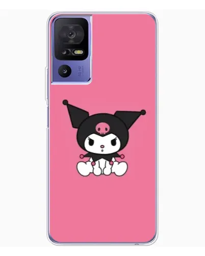 Чехол для TCL 605 с картинкой «Хмурая Kuromi» Чехол для TCL 605 с картинкой «Хмурая Kuromi»