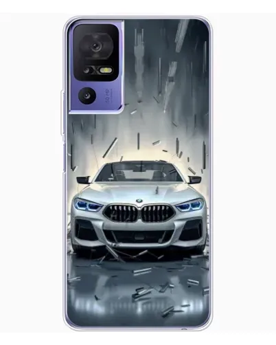 Чехол для TCL 605 с картинкой «BMW в свете фар» Чехол для TCL 605 с картинкой «BMW в свете фар»