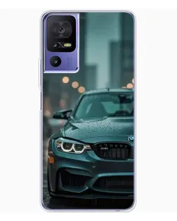 Чехол для TCL 605 с картинкой «BMW в огнях города»