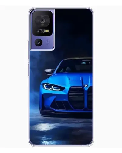 Чехол для TCL 605 с картинкой «Голубая BMW M4» Чехол для TCL 605 с картинкой «Голубая BMW M4»