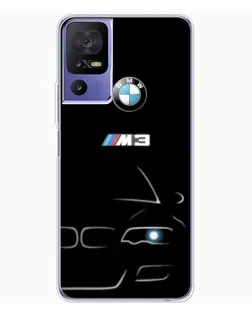 Чехол для TCL 605 с картинкой «Минималистичный принт BMW M3»