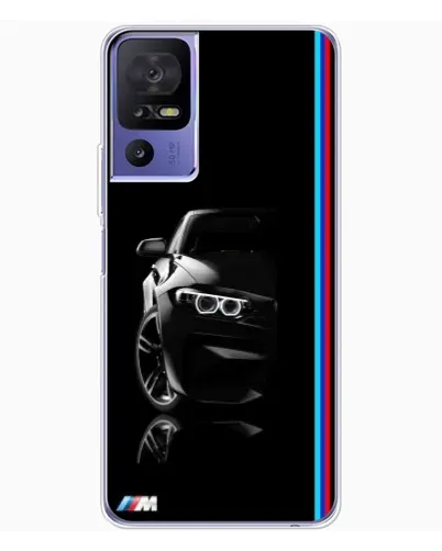 Чехол для TCL 605 с картинкой «Силуэт BMW в темноте» Чехол для TCL 605 с картинкой «Силуэт BMW в темноте»