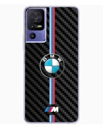 Чехол для TCL 605 с картинкой «Эмблема BMW и карбон» Чехол для TCL 605 с картинкой «Эмблема BMW и карбон»