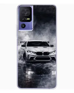 Чехол для TCL 605 с картинкой «BMW сквозь туман»