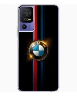 Чехол для TCL 605 с картинкой «BMW M-Power неон»