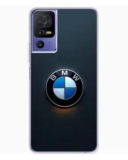Чехол для TCL 605 с картинкой «Логотип BMW — минимализм»