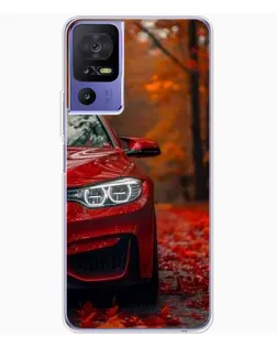 Чехол для TCL 605 с картинкой «Осенняя BMW M4»