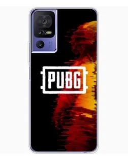Чехол для TCL 605 с картинкой «Яркий логотип PUBG»