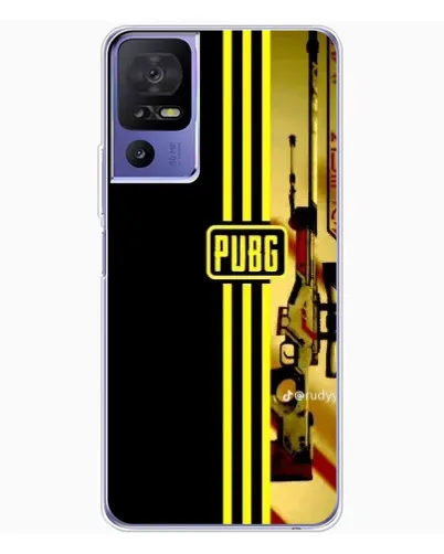 Чехол для TCL 605 с картинкой «PUBG — камуфляжный шлем»