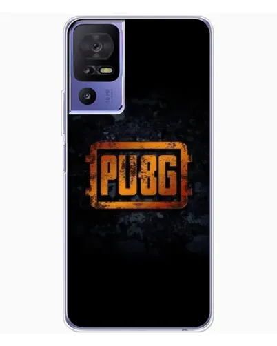 Чехол для TCL 605 с картинкой «PUBG — золотой логотип»