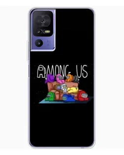 Чехол для TCL 605 с картинкой «Логотип Among Us»