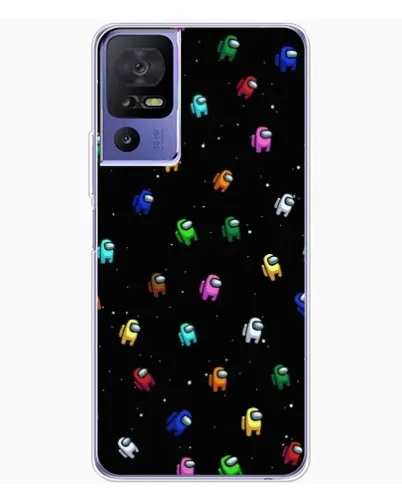 Чехол для TCL 605 с картинкой «Экипаж Among Us»
