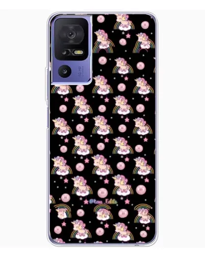 Чехол для TCL 605 с картинкой «Magic Unicorn паттерн»