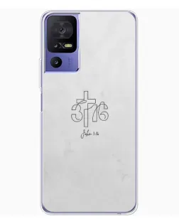 Чехол для TCL 605 с картинкой «Иоанна 3:16 Крест» Чехол для TCL 605 с картинкой «Иоанна 3:16 Крест»