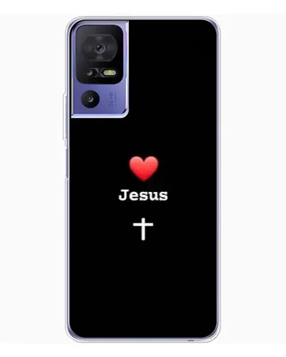 Чехол для TCL 605 с картинкой «Сердце - Jesus»