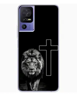 Чехол для TCL 605 с картинкой «Лев и Крест» Чехол для TCL 605 с картинкой «Лев и Крест»