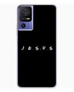 Чехол для TCL 605 с картинкой «Точки веры J.E.S.U.S.»