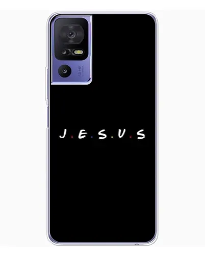 Чехол для TCL 605 с картинкой «Точки веры J.E.S.U.S.»