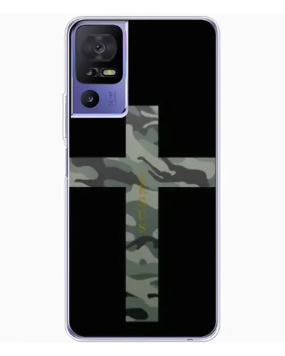Чехол для TCL 605 с картинкой «Милитари Крест»