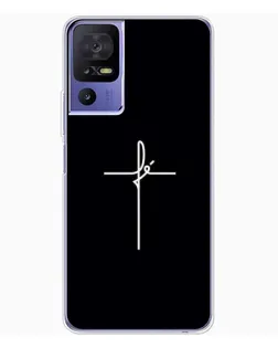 Чехол для TCL 605 с картинкой «Тонкий крест»