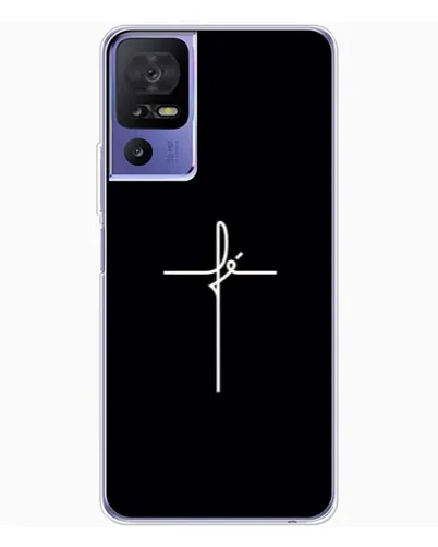 Чехол для TCL 605 с картинкой «Тонкий крест» Чехол для TCL 605 с картинкой «Тонкий крест»