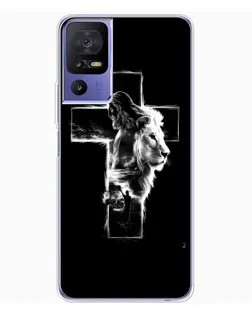 Чехол для TCL 605 с картинкой «Сияющий крест Jesus»