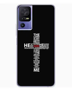 Чехол для TCL 605 с картинкой «Текстовый крест»