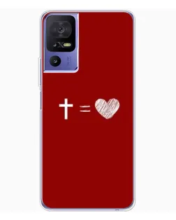 Чехол для TCL 605 с картинкой «Уравнение любви»